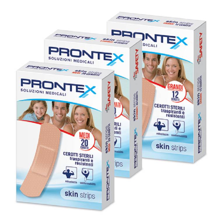 CER PRONTEX SKIN STRIPS ASS 40