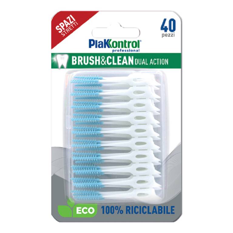 PLAKKONTROL BRUSH&CLEAN 40PZ